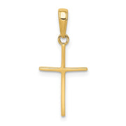 14K Yellow Gold Small Cross Pendant