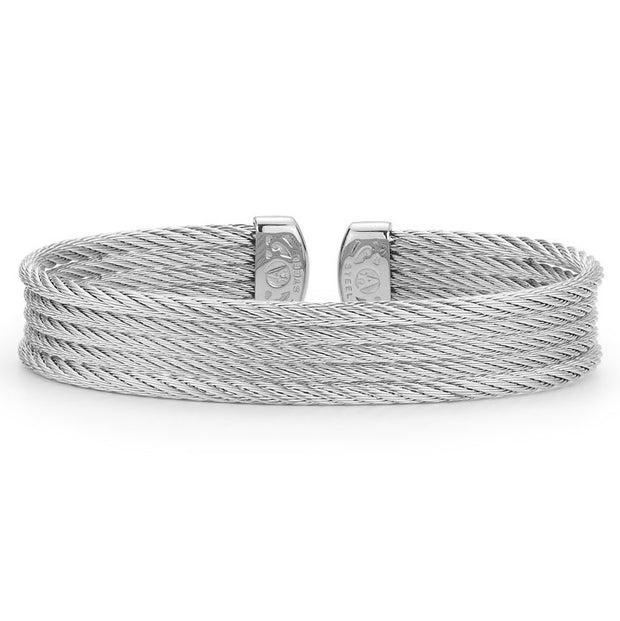 ALOR Grey Cable Mini Cuff