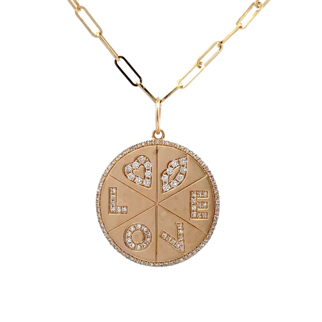 Louis Vuitton Monogram Sun Diamond 18K Rose Gold Pendant Necklace Louis  Vuitton