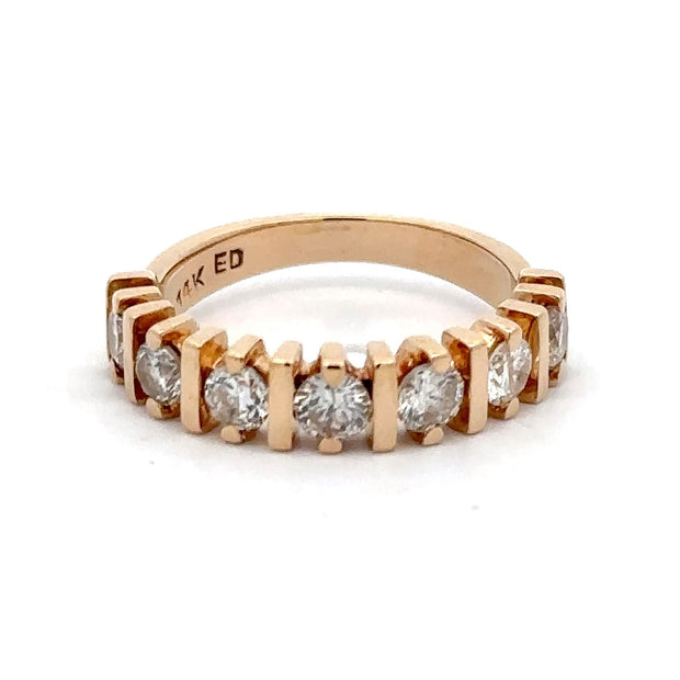 Estate 14K Yellow Gold Diamond Ring