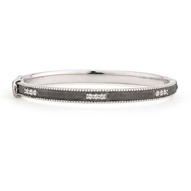 JudeFrances Silver Simple Lisse Bangle