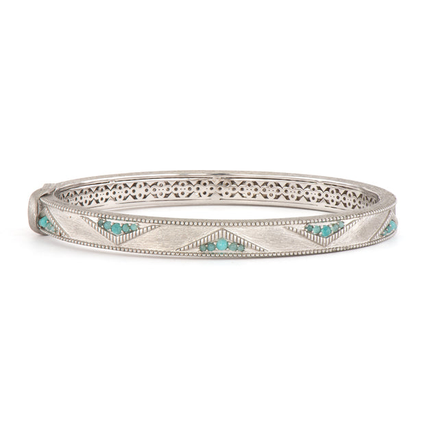 JudeFrances Tangier Milgrain Bangle Bracelet