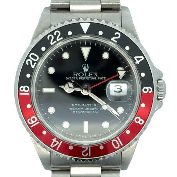 Estate Stainless Steel Rolex GMT-Master II