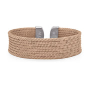 ALOR Rose Cable Cuff Essentials 8-Row Cuff