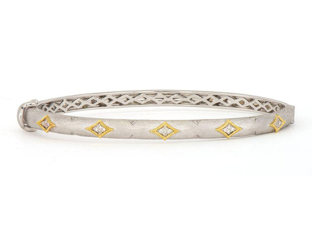 JudeFrances Mixed Metal Kite Bangle