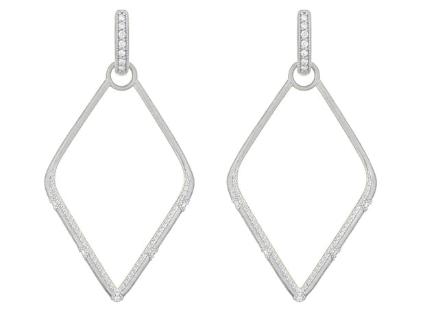 JudeFrances Lisse Large Simple Kite Earring Charm Frames