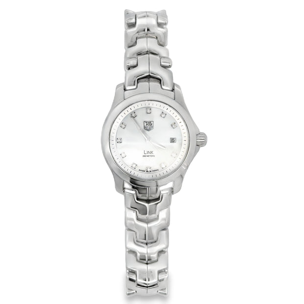 Estate Ladies Stainless Steel TAG Heuer Link