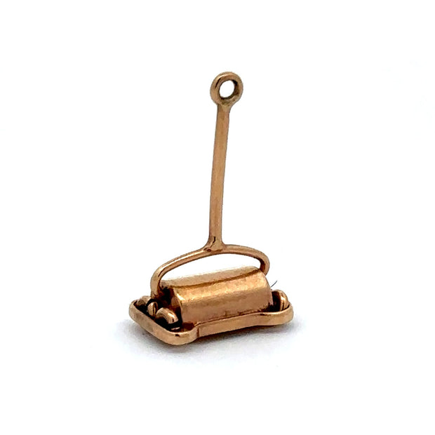 Estate 10K Yellow Gold Vacuum Charm