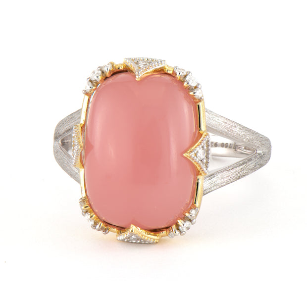 JudeFrances Lisse Solstice Cushion Ring