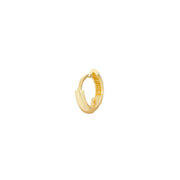 14K Yellow Gold Baby Hoop Earrings