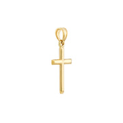 14K Yellow Gold Classic Cross Pendant