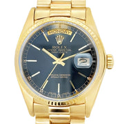 Estate 18K Yellow Gold Rolex Day-Date