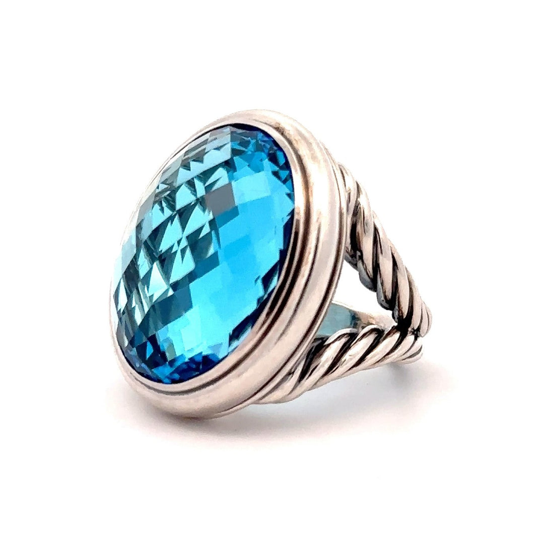 David yurman blue fashion ring